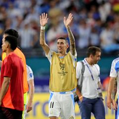 Di María se prepara para la despedida con Argentina: “Estoy disfrutando a full”