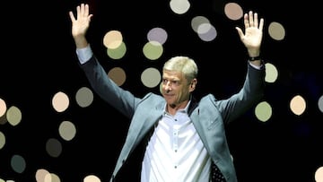 FILE PHOTO: Former Arsenal coach Arsene Wenger at U Arena Stadium, Nanterre, France - June 12, 2018. REUTERS/Gonzalo Fuentes/File Photo