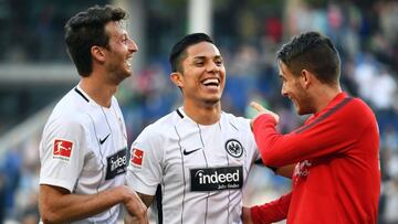 Salcedo juega un minuto en la victoria del Frankfurt