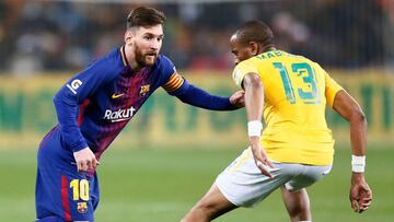 El Bar?a cumple el expediente y Messi juega un cuarto de hora