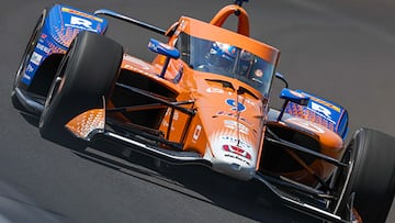 Dixon, primer l¨ªder de las 500 Millas de Indian¨¢polis