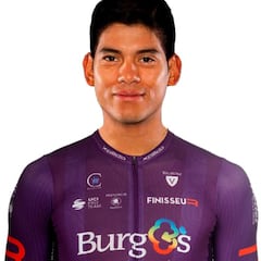 Edwin Ávila, ciclista del Burgos BH, suspendido por dopaje