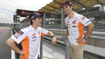 Márquez y Pedrosa.