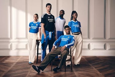 Tercera equipación Real Madrid.