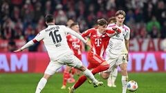 Bayern, sin Luis Díaz, rescata un punto ante el colero