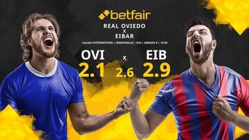 Real Oviedo vs. SD Eibar: horario, TV, estadísticas, clasificación y pronósticos