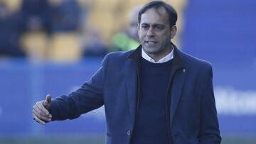 Fran Fernández, entrenador del Almería.