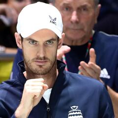 "Si Andy Murray está en buena forma creo que será competitivo ante los grandes"