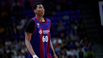 13 años, 2,10 metros y juega en el Barça: observen la última bestialidad de Dabone