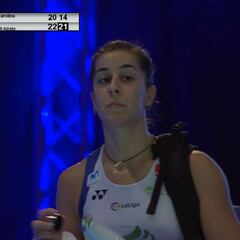 Carolina Marín, eliminada