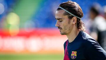 Griezmann 'chupa' banquillo por primera vez