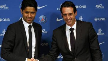 Al Khelaifi: ¡°La labor de Emery ha consolidado al PSG en la ¨¦lite¡±