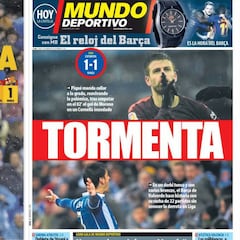 Piqué, entre una tormenta y su revancha