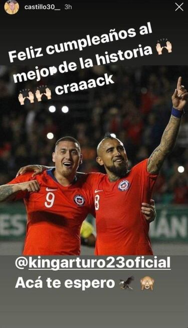 Nico Castillo "espera" a Arturo Vidal en el América