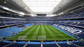 La pelota vuelve a rodar en el feudo blanco tras unas jornadas jugando fuera de casa. Los blancos reciben al Getafe con el nuevo aspecto del Bernabéu como protagonista.