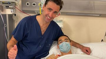 Ezkurdia tras operarse