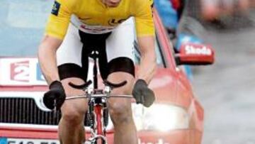 <b>A SU MEDIDA. </b>Jens Voigt es mortal en el Critérium Internacional.