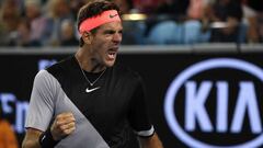 Del Potro gana cómodamente en su debut en Australia