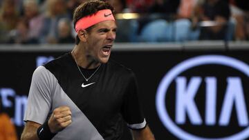 Del Potro gana cómodamente en su debut en Australia
