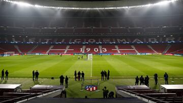 El Wanda Metropolitano está listo para el Atlético-Lokomotiv.