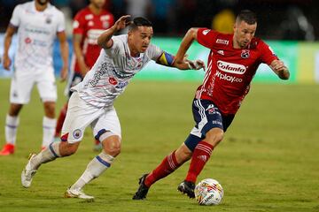 Partido entre Independiente Medellín y Deportivo Pasto por la primera fecha de los cuadrangulares de la Liga BetPlay.