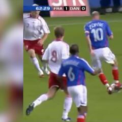 Zidane, Henry, Gravesen y una jugada extrañísima: lo que ven no es producto de una ilusión