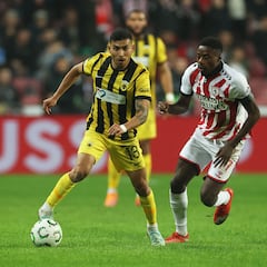 Jorge Sánchez y Orbelín Pineda se neutralizan en Grecia