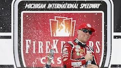 Why hasn’t Kevin Harvick clinched a playoff spot despite his victory at Michigan?