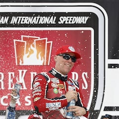 Why hasn’t Kevin Harvick clinched a playoff spot despite his victory at Michigan?