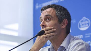 06/08/19 PRESENTACION DE LUIS RUIZ COMO NUEVO JUGADOR DEL DEPORTIVO DE LA CORUÃA
RUEDA DE PRENSA CARMELO DEL POZO
FOTOENVIADAPORMONICAARCAY.