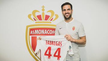 Fabregas, nuevo jugador del M&oacute;naco