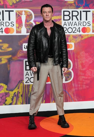 El actor y cantante británico Luke Evans. 