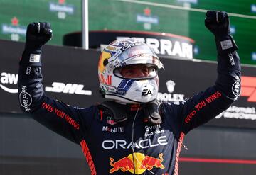 Max Verstappen consigue su octava pole de la temporada. Este domingo tiene la oportunidad de igualar las nueve victorias  consecutivas en Gran Premio de Sebastian Vettel.