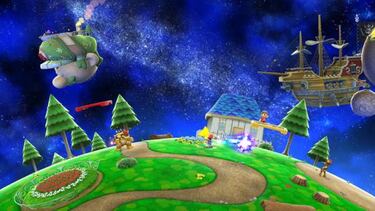 Super Smash Bros tendrá escenario de Mario Galaxy