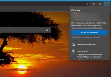 Microsoft Edge te dejará cambiar de perfil mientras navegas