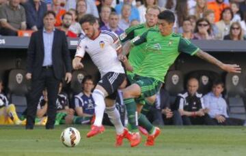 Valencia-Celta de Vigo.
Piatti y Pablo Hernández.