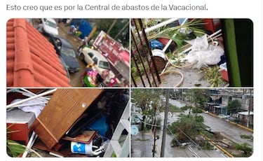 Así han sido los daños en diversas colonias de Acapulco | Fotos