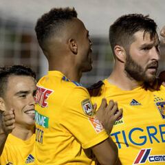 Tigres derrotó a Santos Laguna en la fecha 13 del Ap 2019