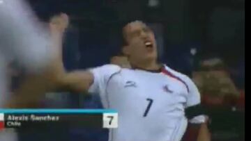 Revive los goles de Paredes y Alexis sobre Dinamarca en 2009