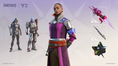 Fortnite x Destiny 2: Comandante Zavala, Ikora Rey y Desconocida Exo llegan como skins