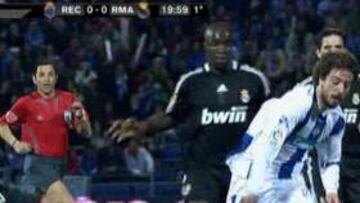 Cannavaro no tocó a Sisi.