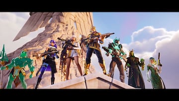 fortnite capitulo 5 temporada 2 mitos y mortales nuevas skins pase batalla