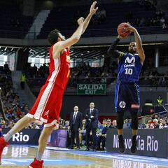 El Movistar Estudiantes se da un festín de puntos ante el UCAM