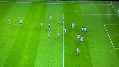 ¡De taco! Vargas participó con una asistencia en la victoria del Atlético Mineiro