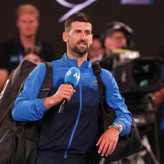 El plantón de Djokovic es por un periodista que le llamó “fracasado”