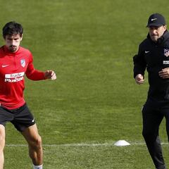 Savic se retiró antes del entrenamiento del Atlético