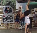 Los notables lujos de la chilena que ganó título de fútbol freestyle