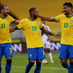 Perú no es rival para Brasil