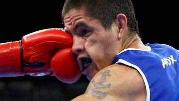 Ignacio Perr&iacute;n durante un combate en los Juegos de Rio 2016.