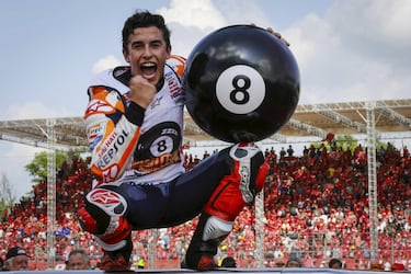 Nivel nueve para Marc Márquez: estos son todos sus títulos del mundo 